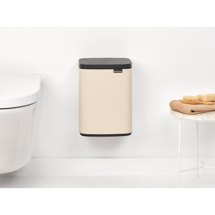 Waste Bin Brabantia Bo Small 7L, Soft Beige