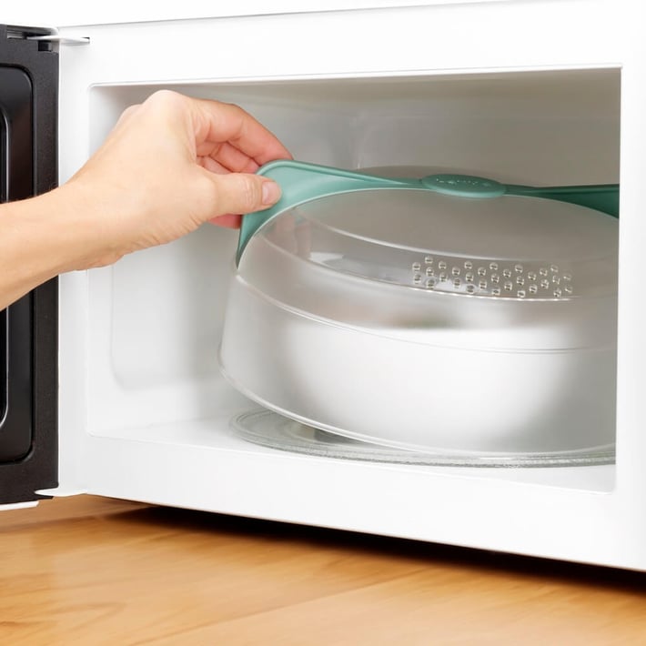 Капак за предпазване на микровълновата от замърсявания Lekue Ø24.5cm