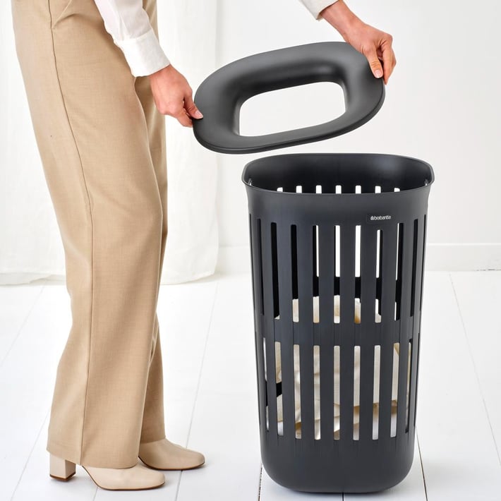 Coș de rufe Brabantia Collect-It, 55L, Black