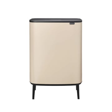 Coș de gunoi Brabantia Bo Touch Hi 60L, Soft Beige