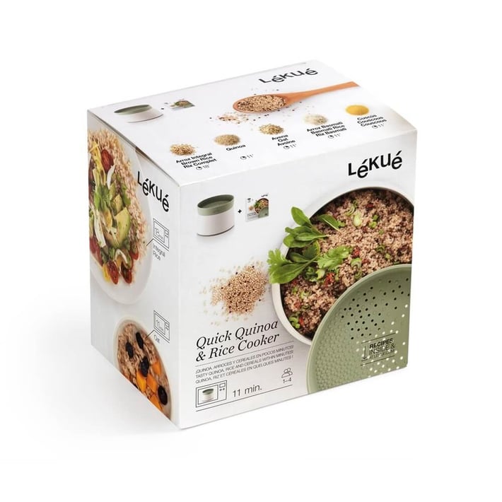 Rice and quinoa microwave cooker Lekue