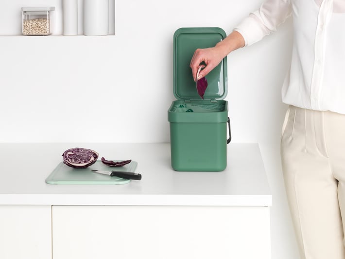 Кош за смет за разделно събиране Brabantia Sort&Go 6L, Fir Green