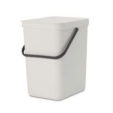 Coș de colectare selectivă Brabantia Sort&Go 25L, Light Grey