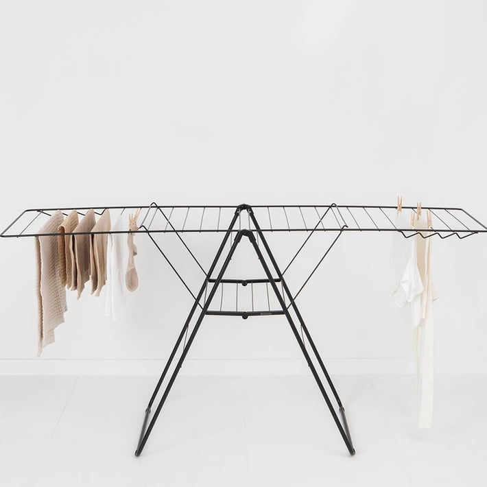 Сушилник за дрехи Brabantia Hangon, 25m, Matt Black