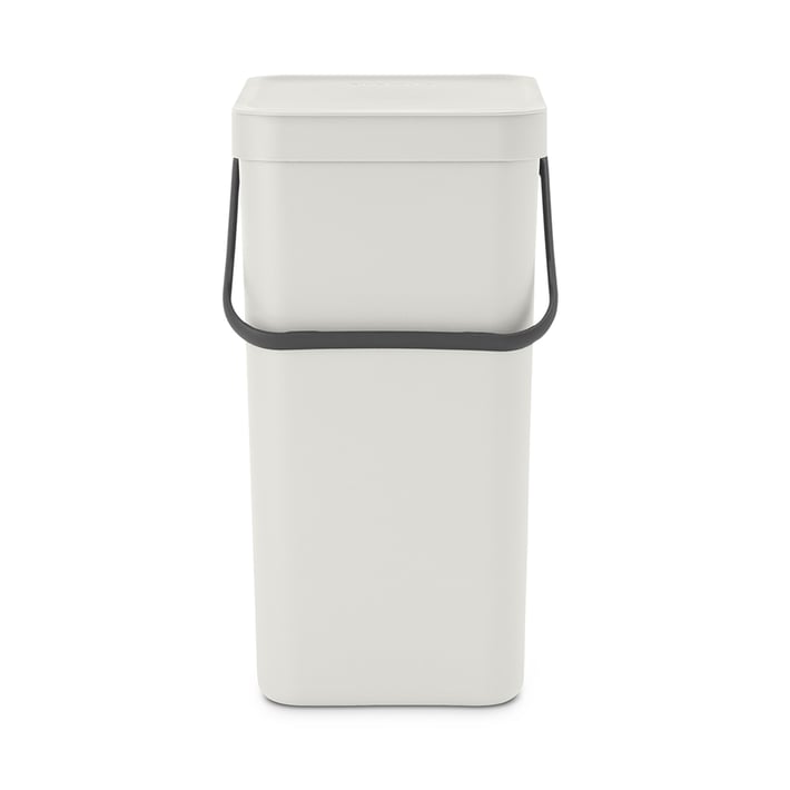 Кош за смет за разделно събиране Brabantia Sort&Go 16L, Light Grey