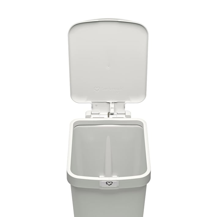 Кош за смет с педал Brabantia StepUp 16L, Light Grey