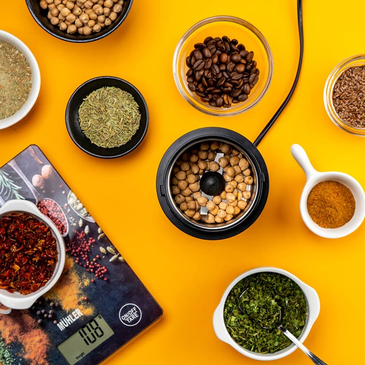 Coffee grinder Muhler MCG-355, Black