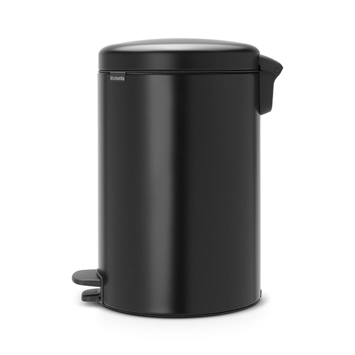 Кош за смет с педал Brabantia NewIcon 20L, Matt Black