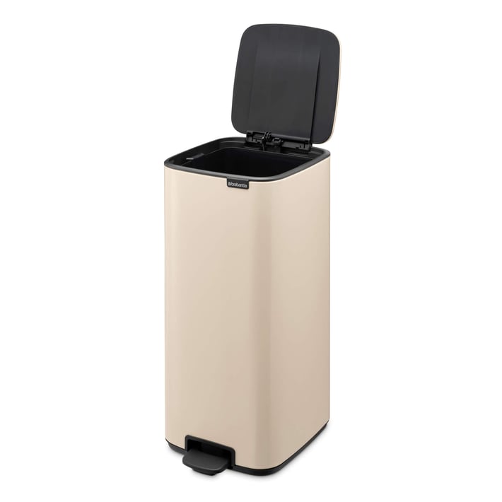 Coș de gunoi Brabantia Bo Pedal 30L, Soft Beige