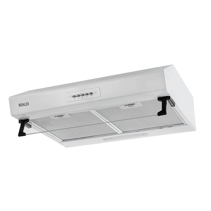 Cooker Hood MUHLER АМК-2019W, classic, white, 2motors