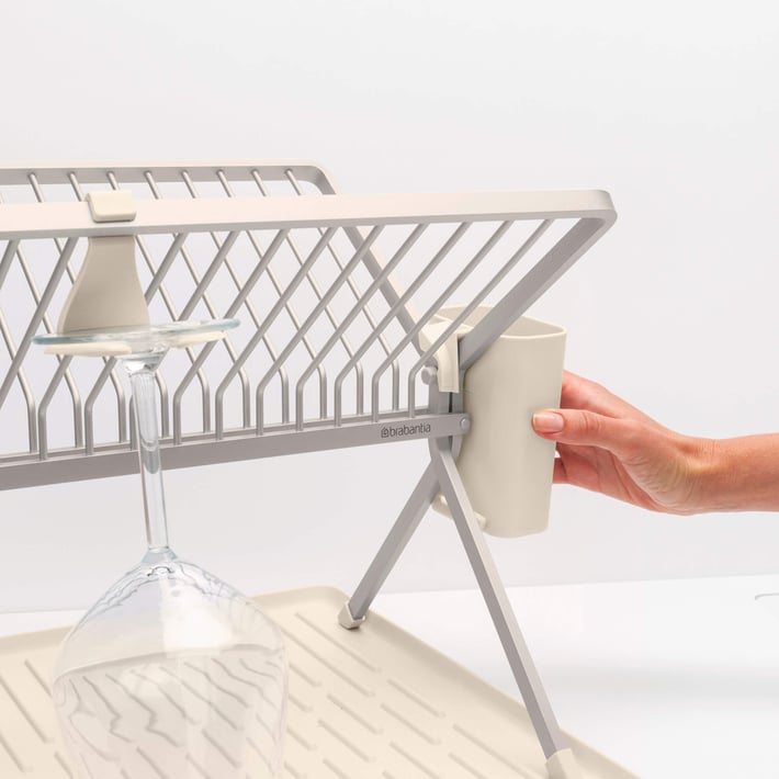 Uscător de vase pliabil Brabantia, Soft Beige