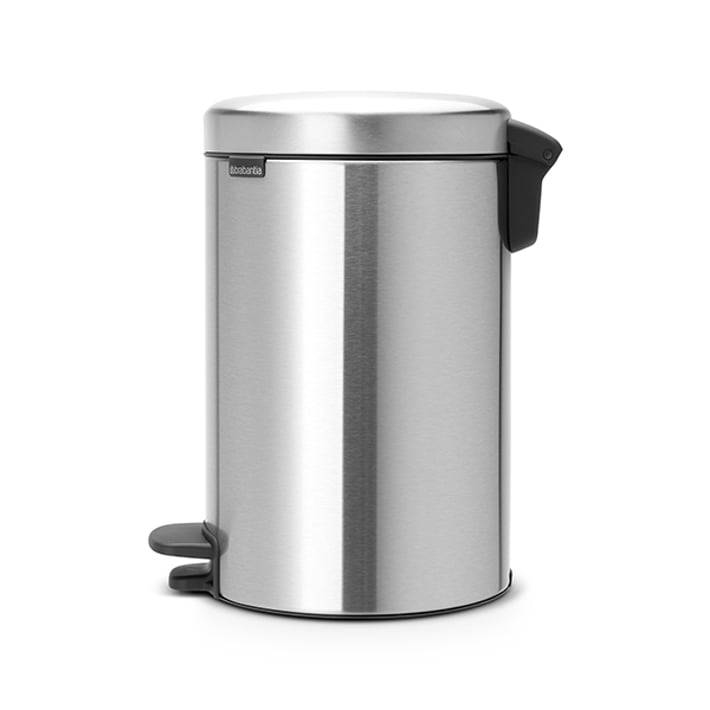 Кош за смет с педал Brabantia NewIcon 12L, Matt Steel