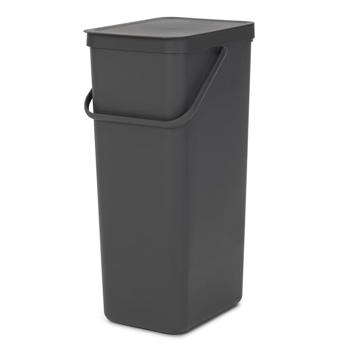 Кош за смет за разделно събиране Brabantia Sort&Go 40L, Grey