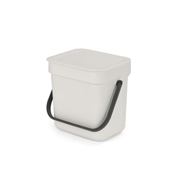 Coș de colectare selectivă Brabantia Sort&Go 3L, Light Grey