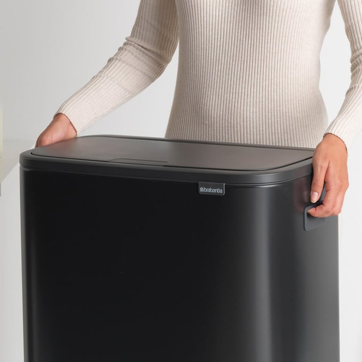 Кош за смет Brabantia Bo Touch 60L, Matt Black