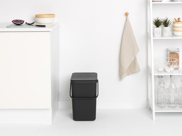 Кош за смет за разделно събиране Brabantia Sort&Go 25L, Grey
