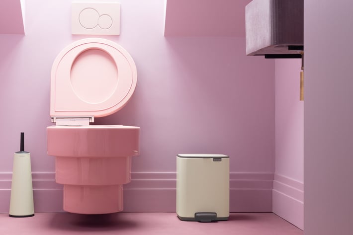 Coș de gunoi Brabantia Bo Pedal 7L, Soft Beige