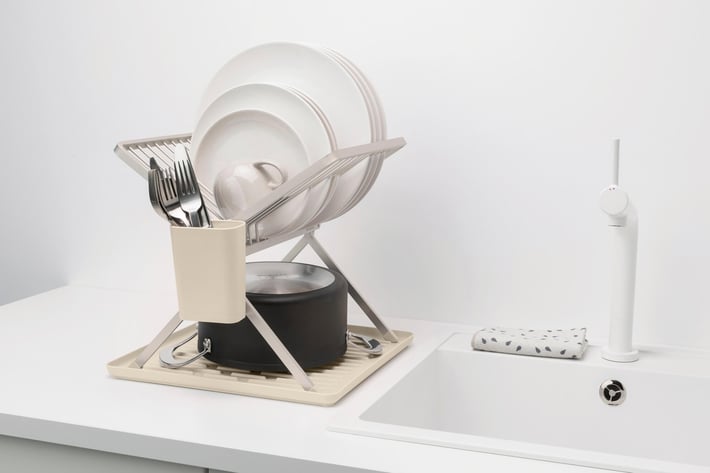Brabantia Uscător compact pliabil, Soft Beige