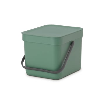 Coș de colectare selectivă Brabantia Sort&Go 6L, Fir Green