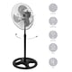 Вентилатор на стойка 18''Muhler FM-8138D 3в1, 70W, индустриален, на стойка, стена, под