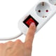 Разклонител  с ключ, 3G и 2 USB  A+C порта