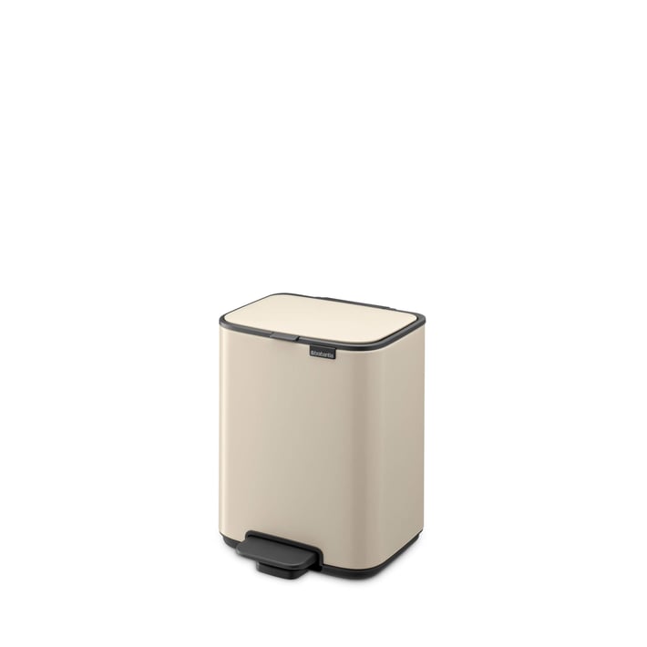 Coș de gunoi Brabantia Bo Pedal 4L, Soft Beige
