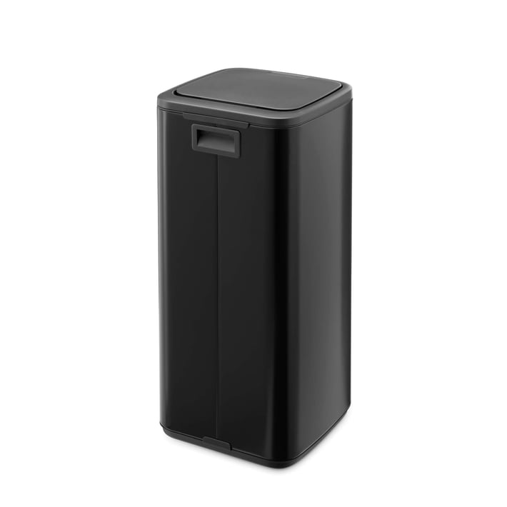 Coș de gunoi Brabantia Bo Touch 30L, Matt Black