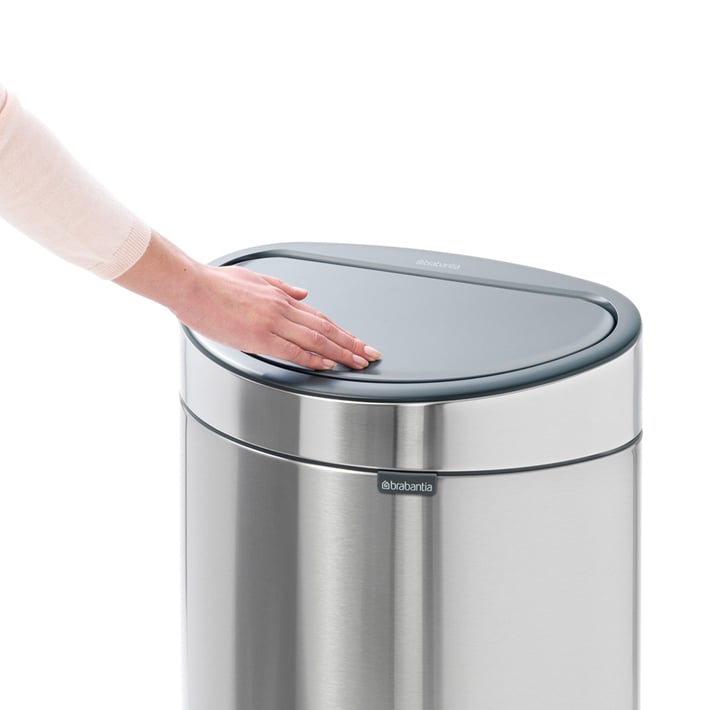 Кош за смет Brabantia Touch Bin New 40L, Matt Black