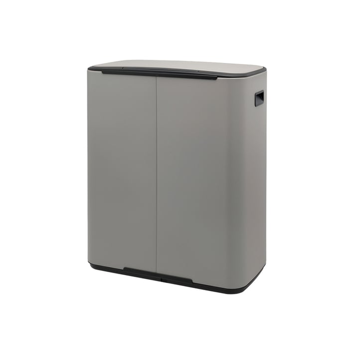Кош за смет Brabantia Bo Pedal 60L, Mineral Concrete Grey