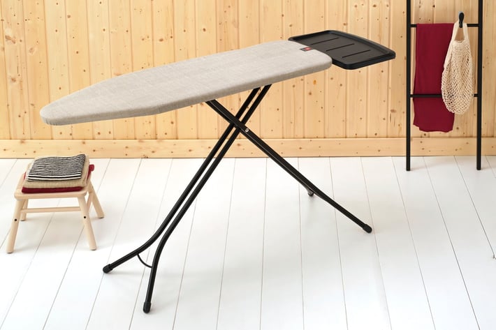Маса за гладене Brabantia B 124x38cm с поставка за парогенератор, Denim Grey