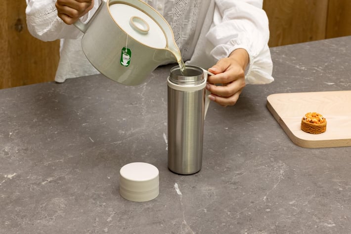 Sticlă termo Brabantia Make&Take 500ml Soft Beige