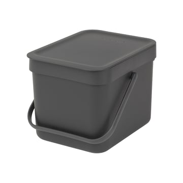 Кош за смет за разделно събиране Brabantia Sort&Go 6L, Grey