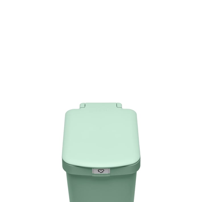 Кош за смет с педал Brabantia StepUp 16L, Jade Green