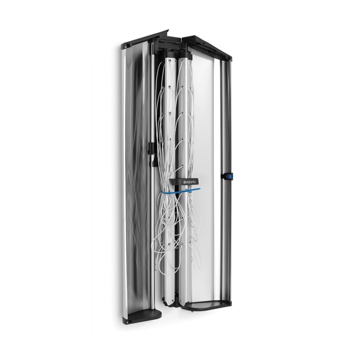 Кутия за простор за стена Brabantia WallFix Stainless Steel