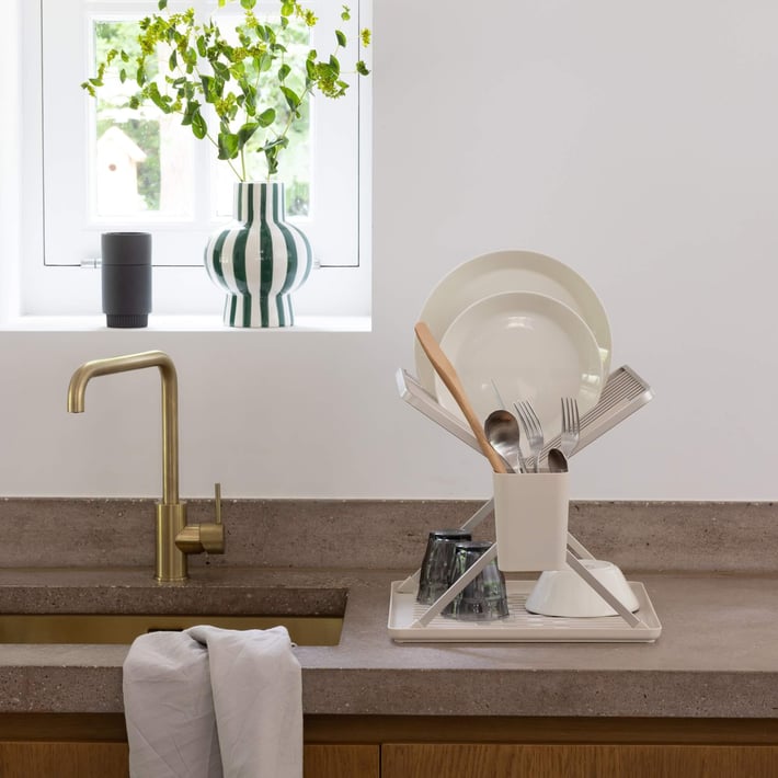 Brabantia Uscător compact pliabil, Soft Beige