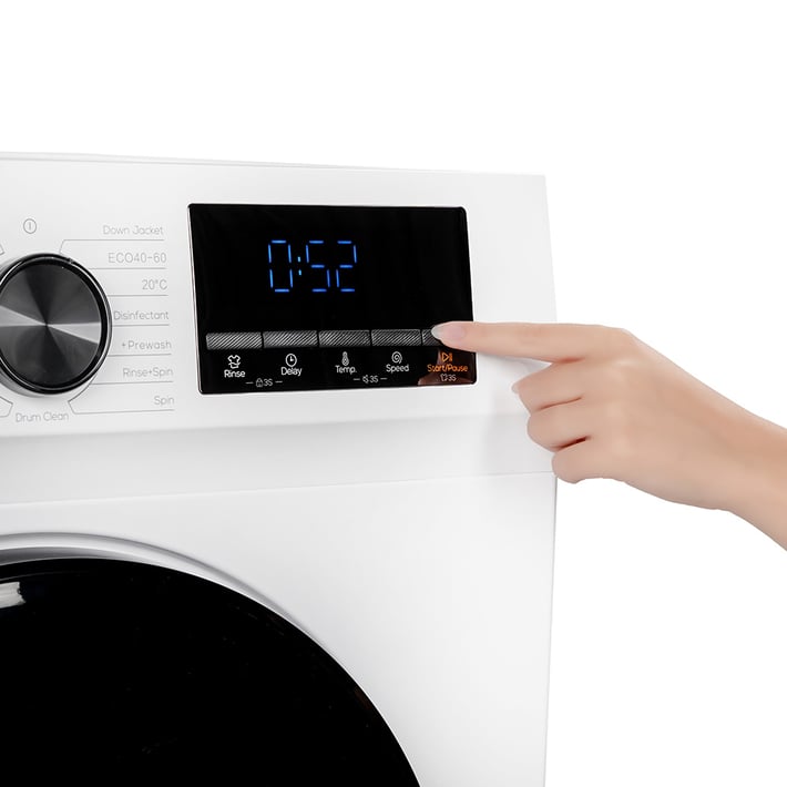 Пералня Muhler DDWM812WA, 8kg, 1200rpm, директно задвижване, 5 години