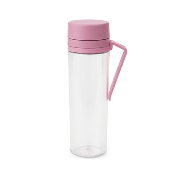 Water Bottle Brabantia Make&Take Lilac Pink 500ml, with Strainer