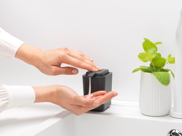 Дозатор за течен сапун Brabantia Dark Grey