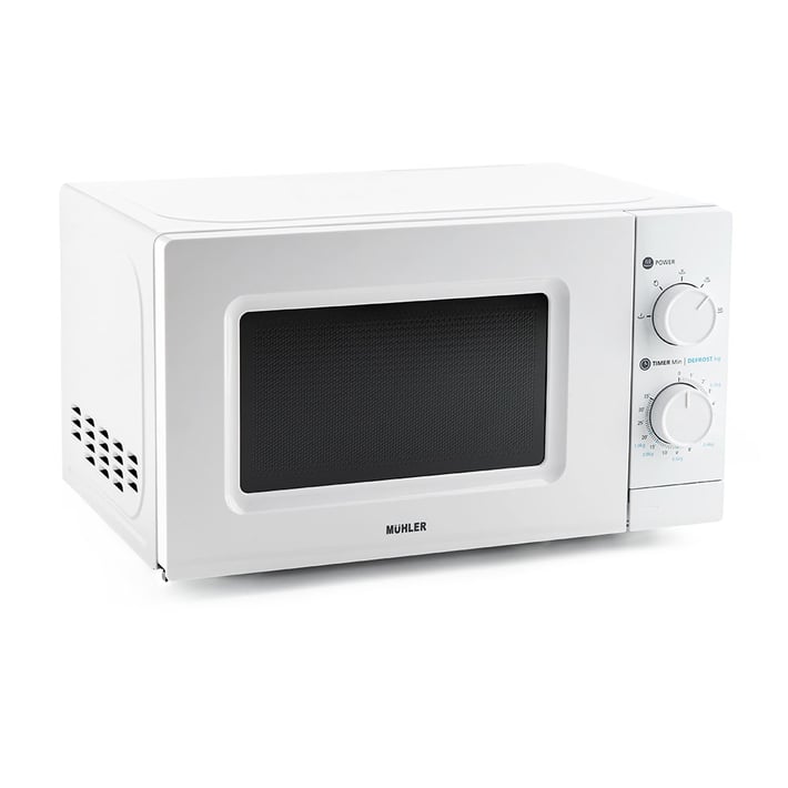 Микровълнова фурна MUHLER MO-5009 20L,бяла, механична