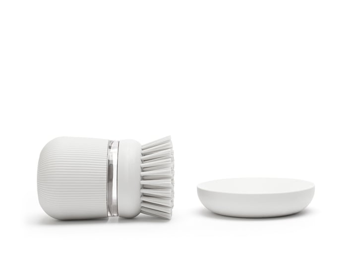 Четка с дозатор за течен сапун Brabantia Light Grey