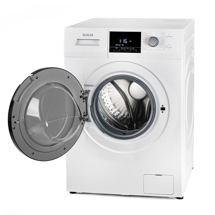 Пералня със сушилня Muhler IWD10714WAE, клас А, Steam Wash, инверторна, 10/7kg, 1400rpm