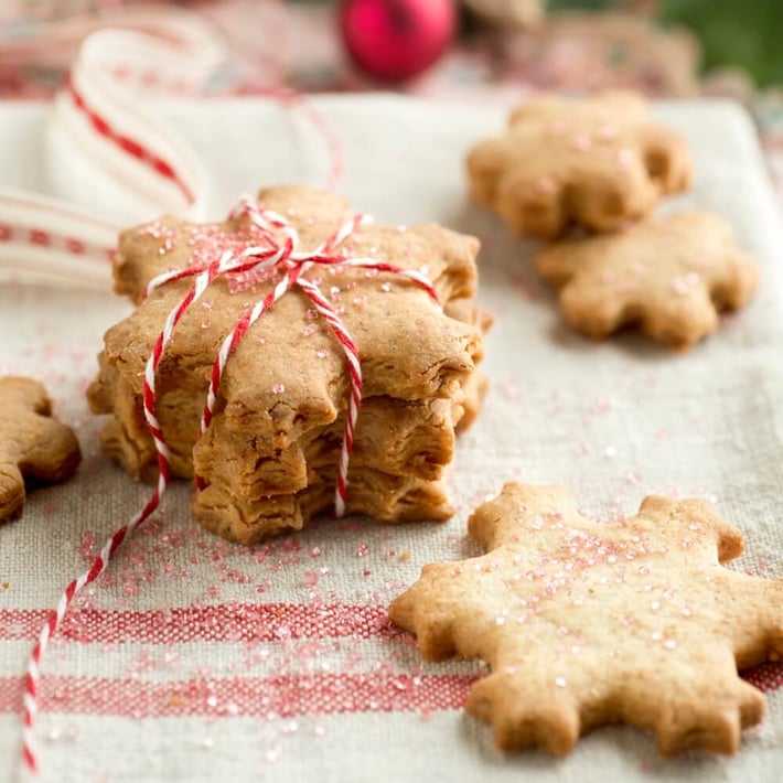Лист за изрязване на бисквити Lekue Ø23.5cm, снежинки