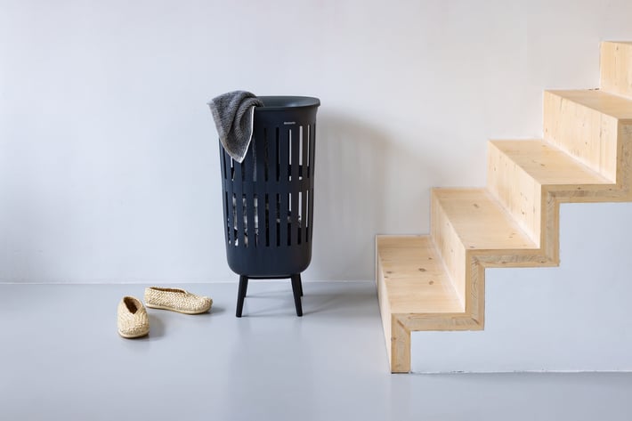 Coș de rufe Brabantia Collect-It Hi, 55L, Black