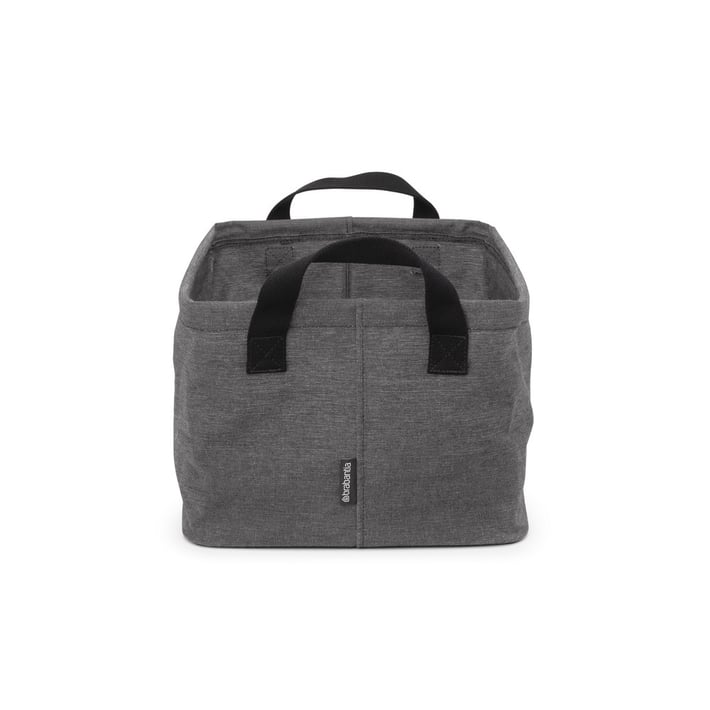 Laundry Basket Brabantia Linn35 L, Pepper Black, Foldable