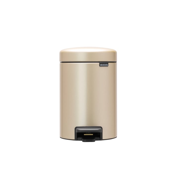 Кош за смет с педал Brabantia NewIcon 3L, Metallic Gold