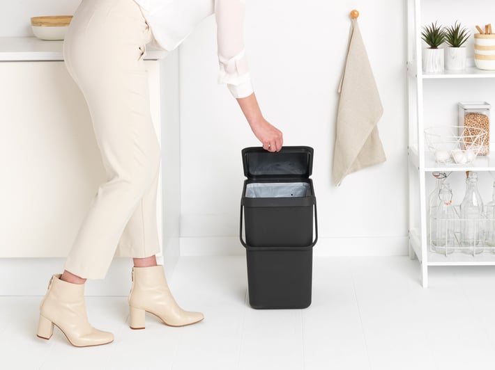 Кош за смет за разделно събиране Brabantia Sort&Go 25L, Grey