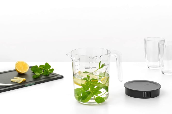 Комплект мерителни кани Brabantia Tasty+ Dark Grey 2 броя