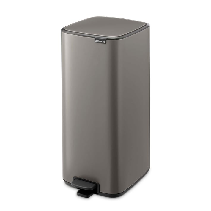 Кош за смет Brabantia Bo Pedal 30L, Platinum