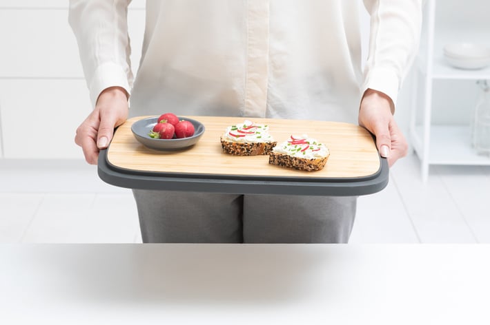 Кутия за хляб Brabantia Nic, Dark Grey