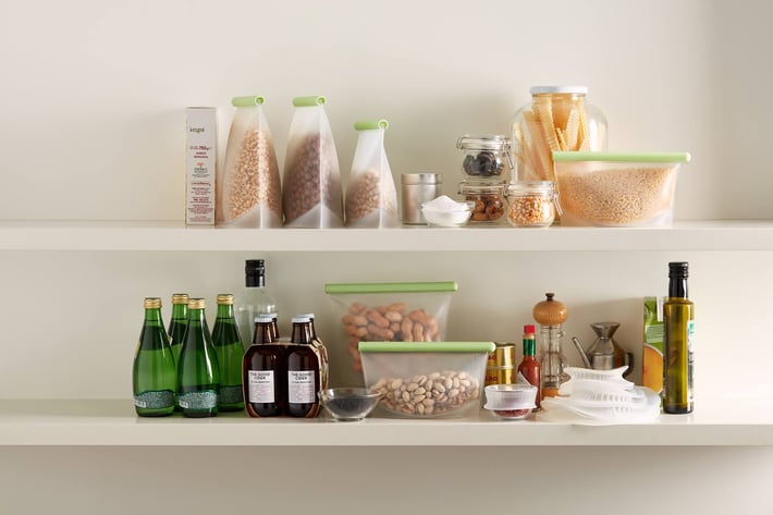 Торбичка за съхранение и замразяване на течности Lekue 1L, силиконова